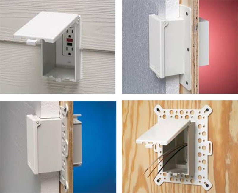 iMBAPrice DBVW White Electrical Box Replacement Cover, Extra Duty Wet Location Rated â€“ Direct Replacement for DBVR1W, DBVS1W, DBVM1W, DBVMA1W, 60VW, 3-Pack - Image 4